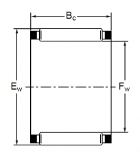 Подшипник Серия K и KT (подшипники без колец) Подшипник K 12x15x13 (KT) по выгодным ценам Новокузнецк
